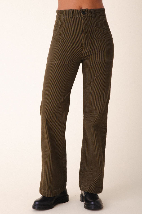 Long Smithy Pant in Herb