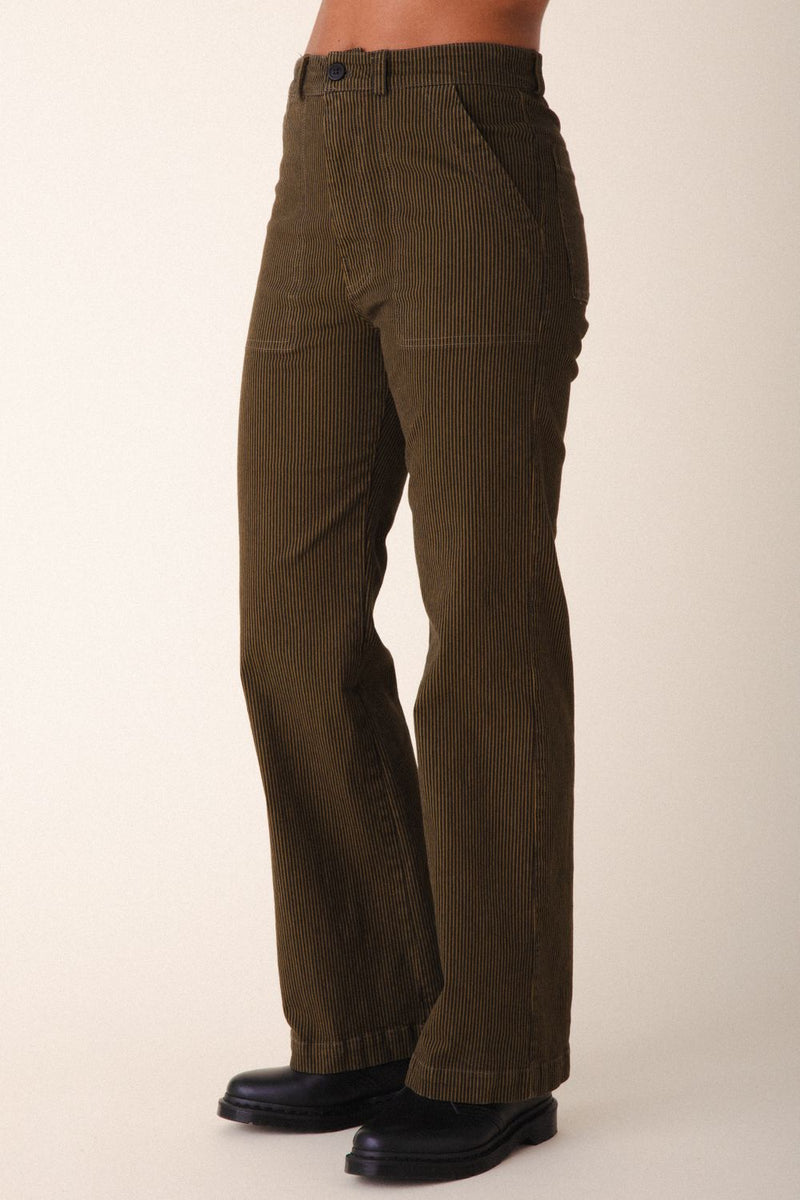 Long Smithy Pant in Herb