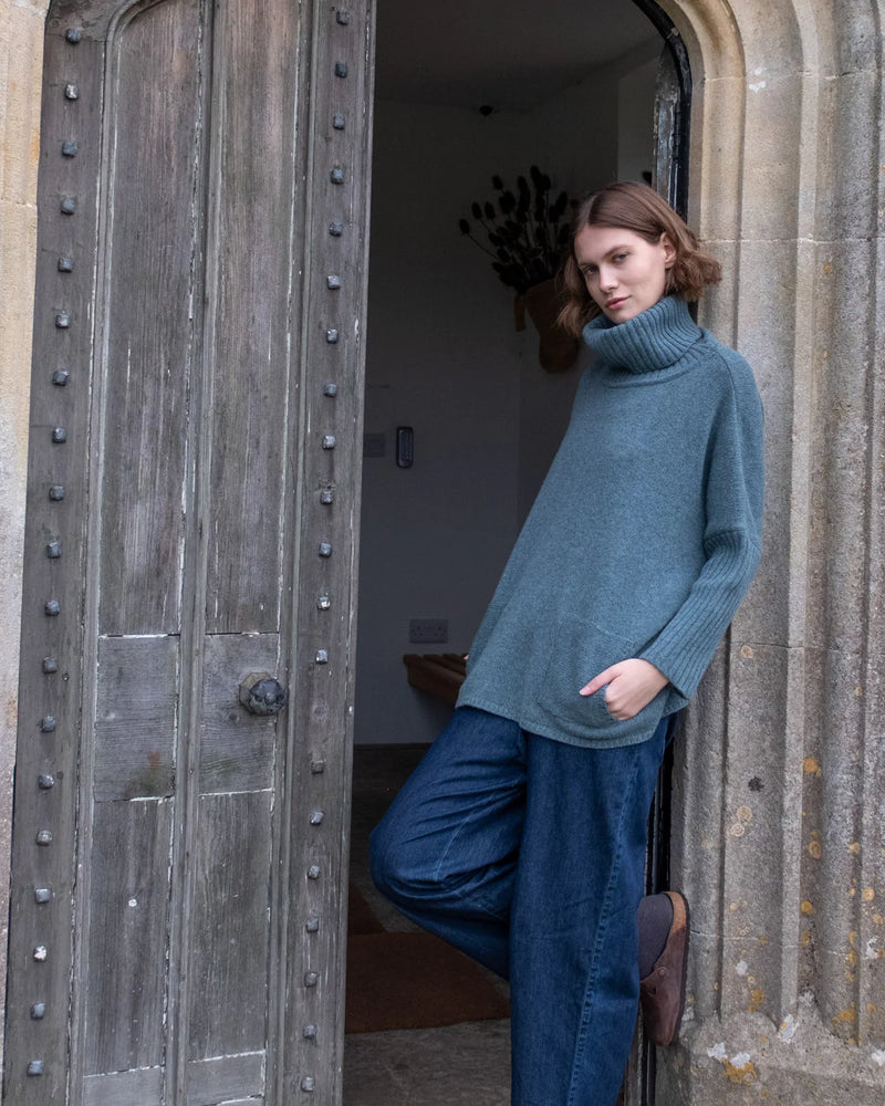 Adela Sweater in Caspian