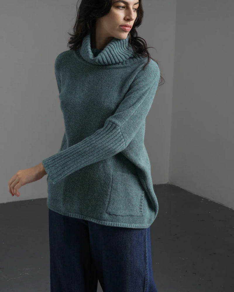 Adela Sweater in Caspian