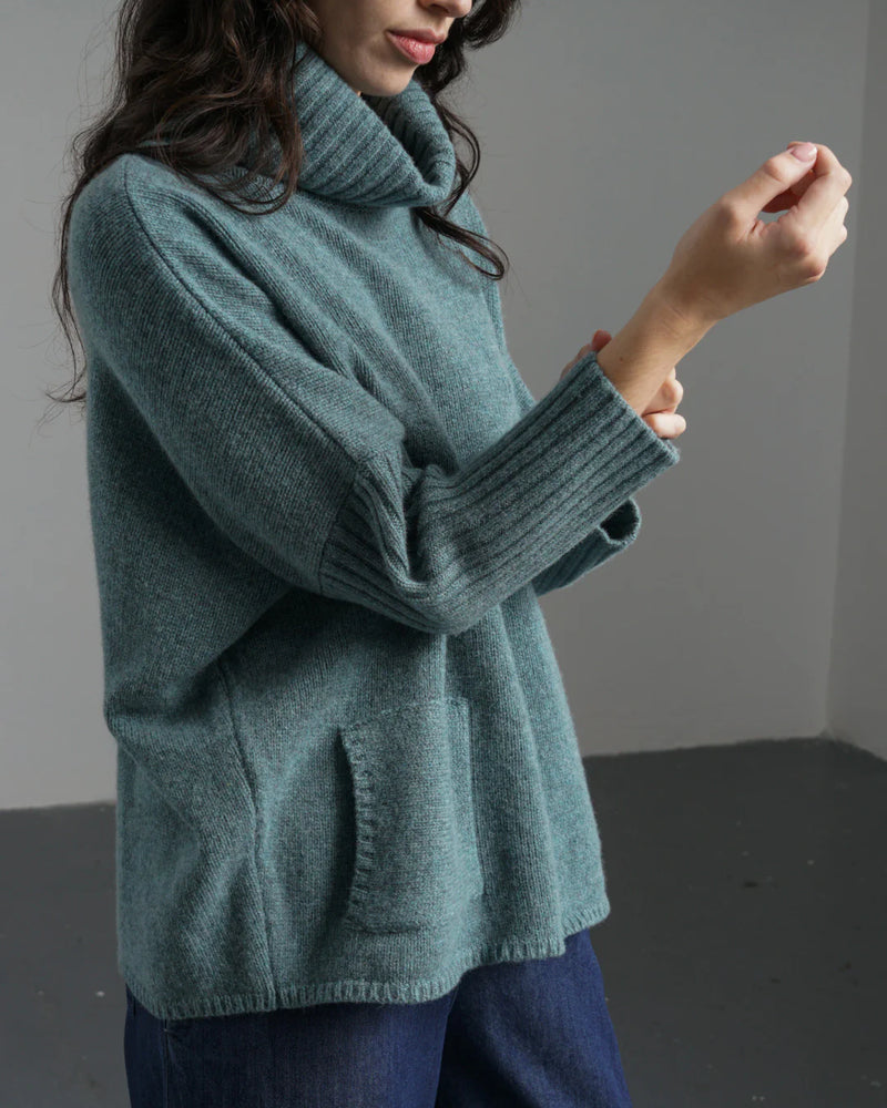 Adela Sweater in Caspian
