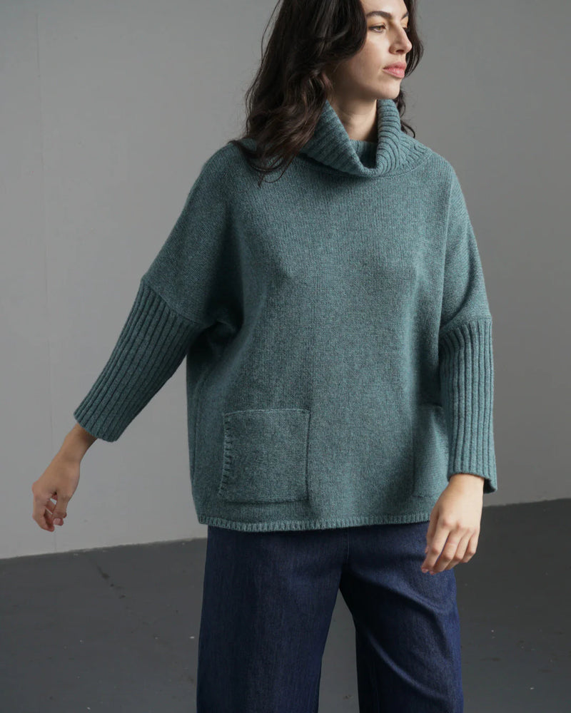 Adela Sweater in Caspian