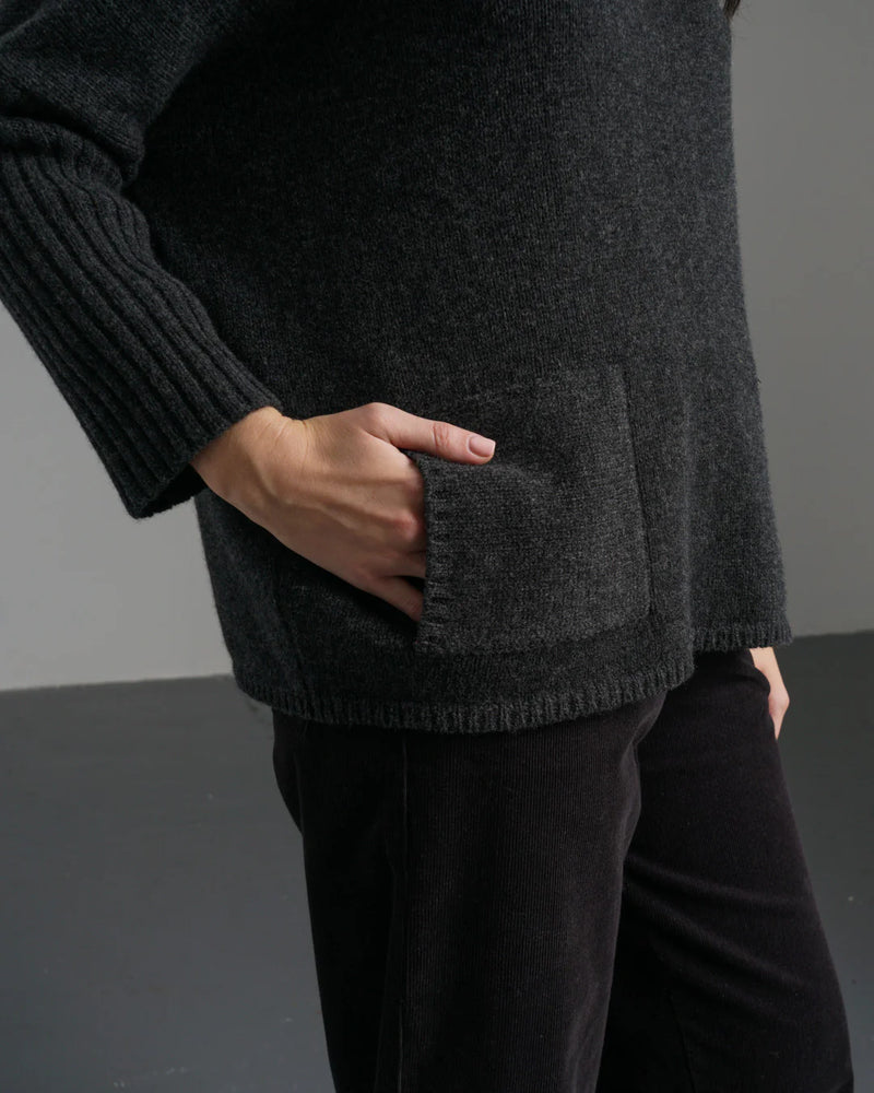 Adela Sweater in Charcoal