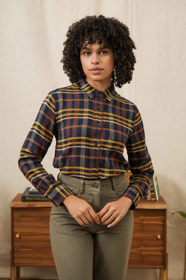 Ash Slim Shirt - Desert Dawn Plaid