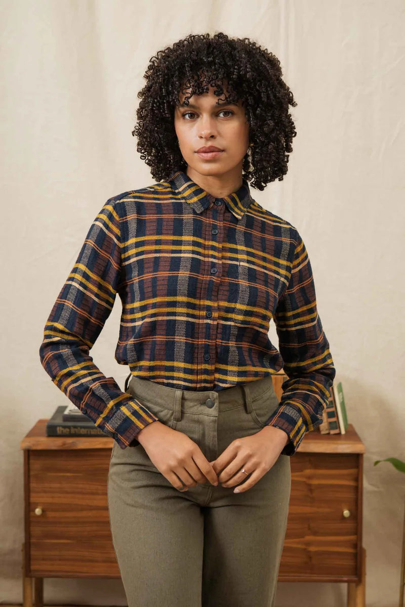 Ash Slim Shirt - Desert Dawn Plaid