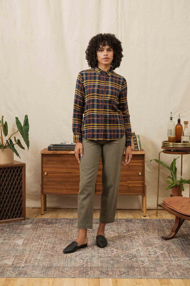 Ash Slim Shirt - Desert Dawn Plaid