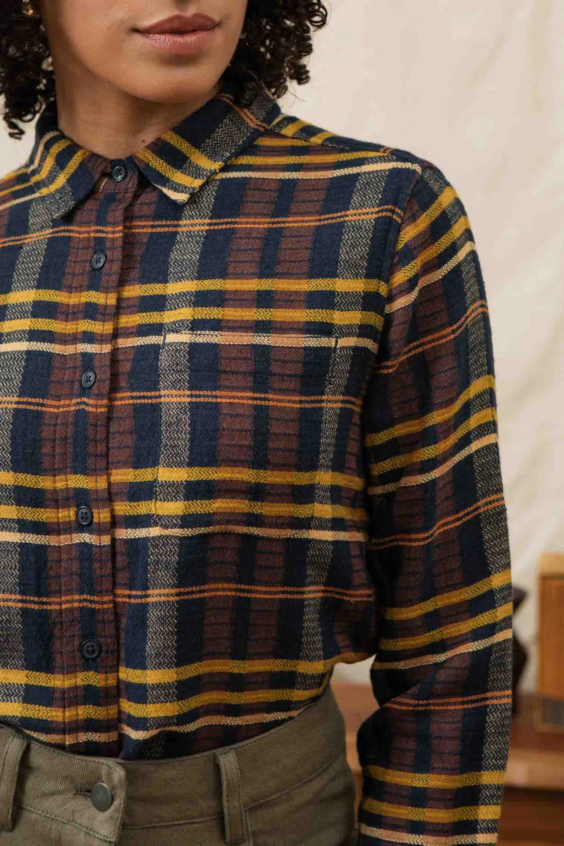 Ash Slim Shirt - Desert Dawn Plaid