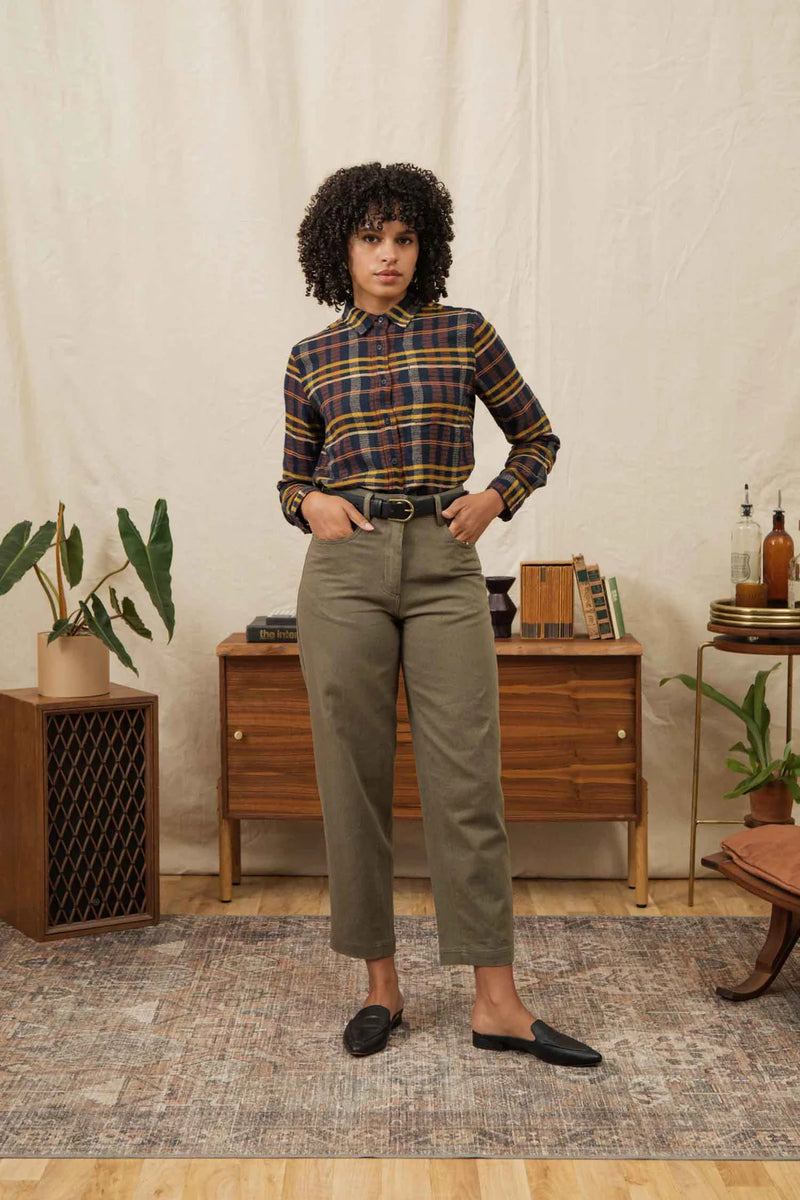 Ash Slim Shirt - Desert Dawn Plaid