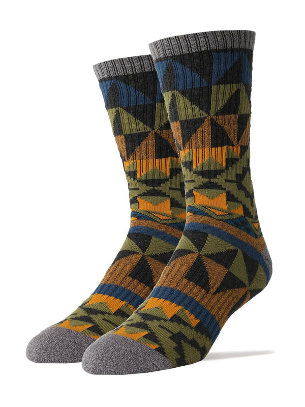 Autumn Night Men's Athletic Cotton Crew Socks