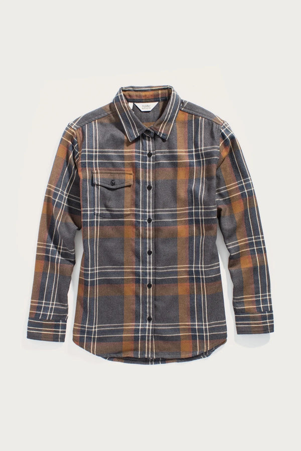 Bird Shirt in Twilight Plaid