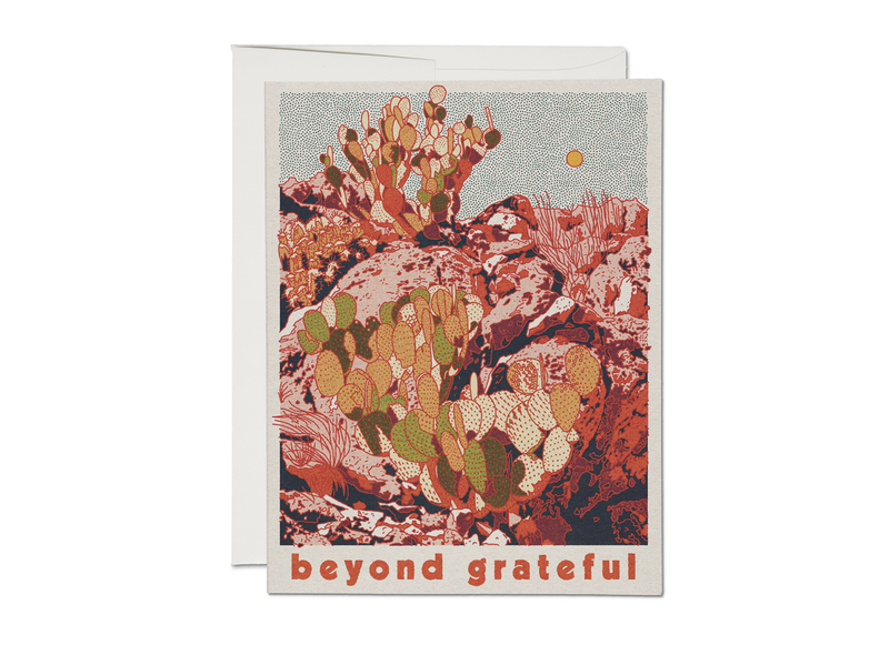 Gratitude Desert Card