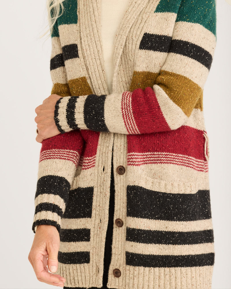 Pendleton Camp Stripe Cardigan