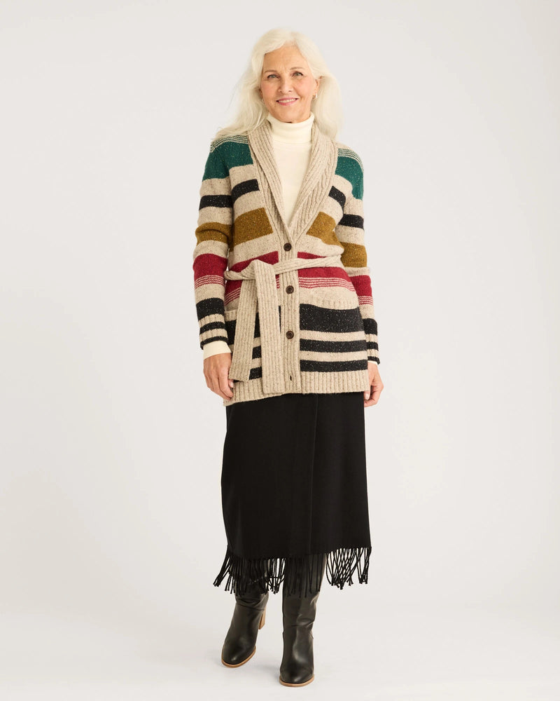 Pendleton Camp Stripe Cardigan