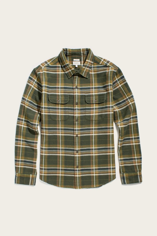 The Cole Slim Shirt - Green Mountain Plaid