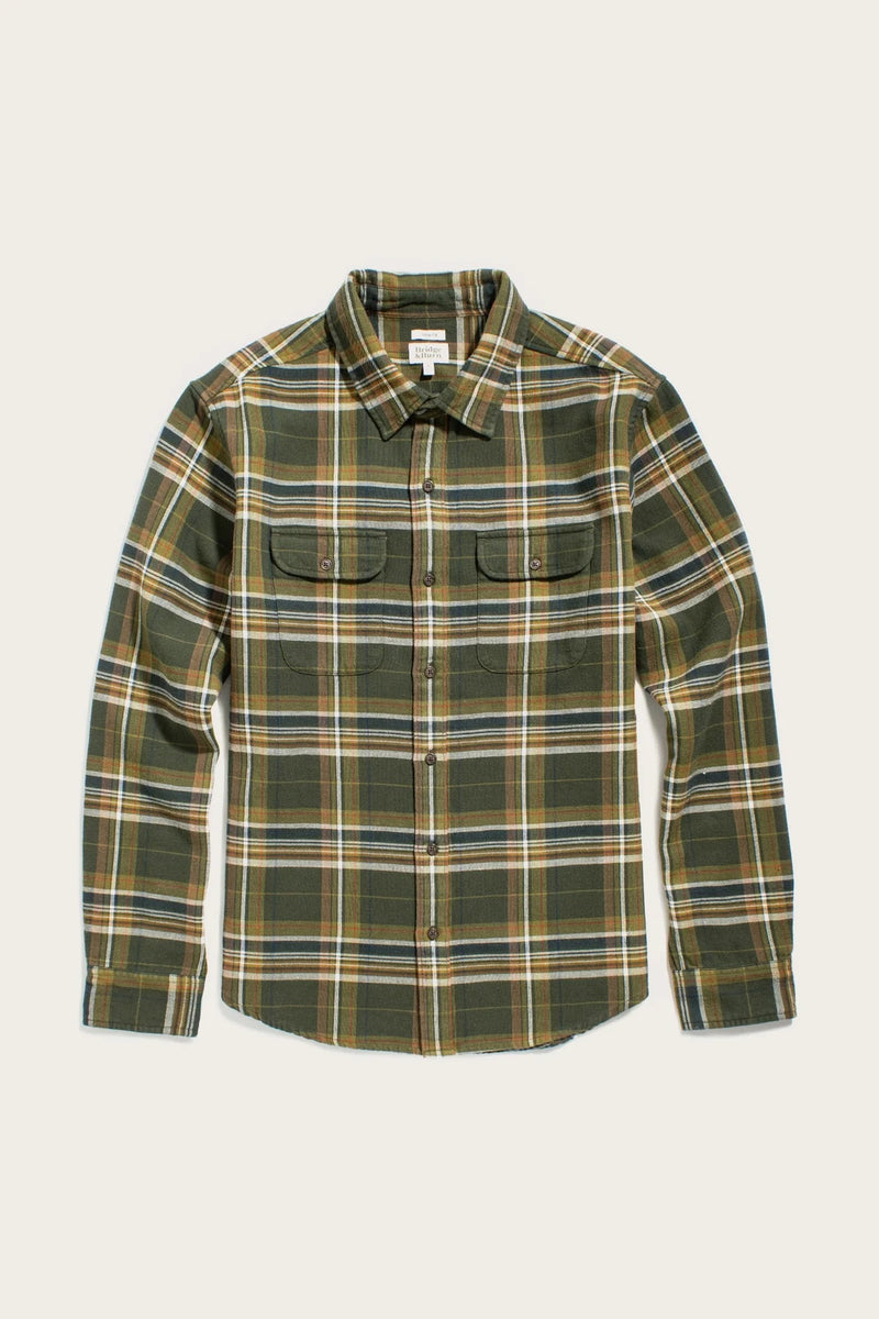The Cole Slim Shirt - Green Mountain Plaid