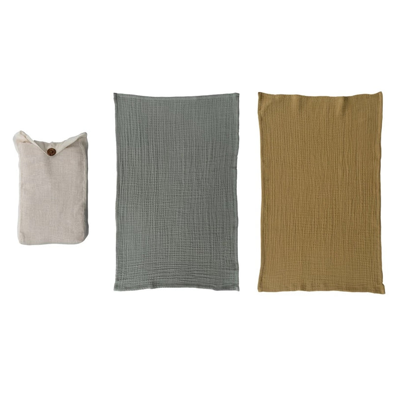 Set of 2 Cotton Tea Towels
