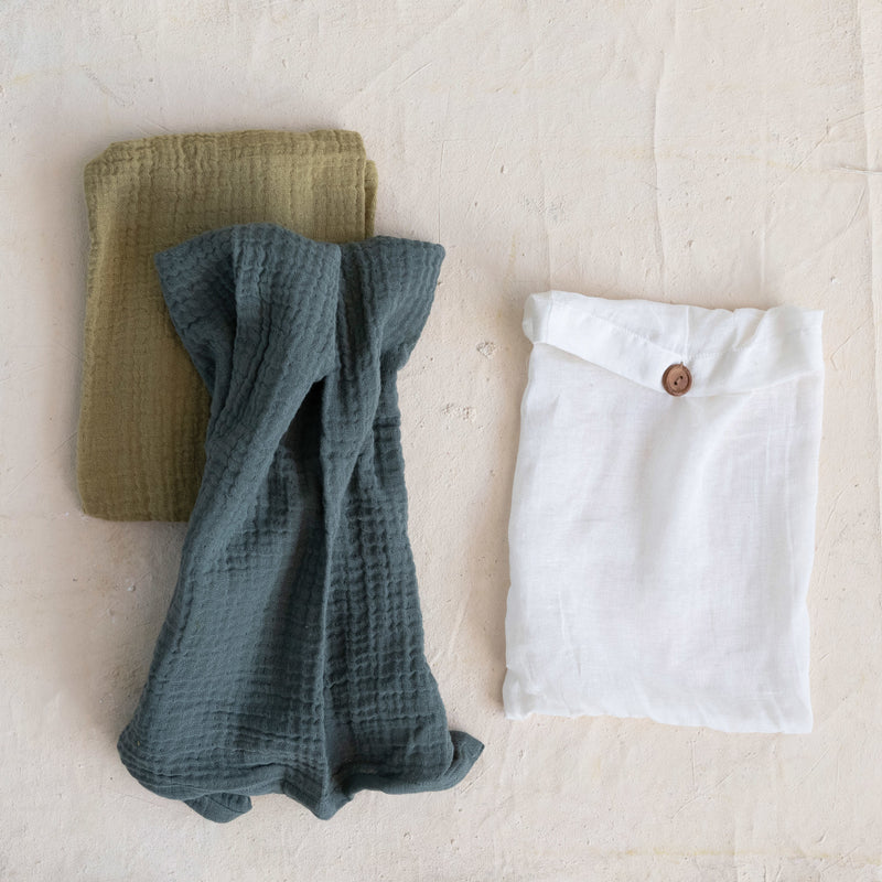 Set of 2 Cotton Tea Towels
