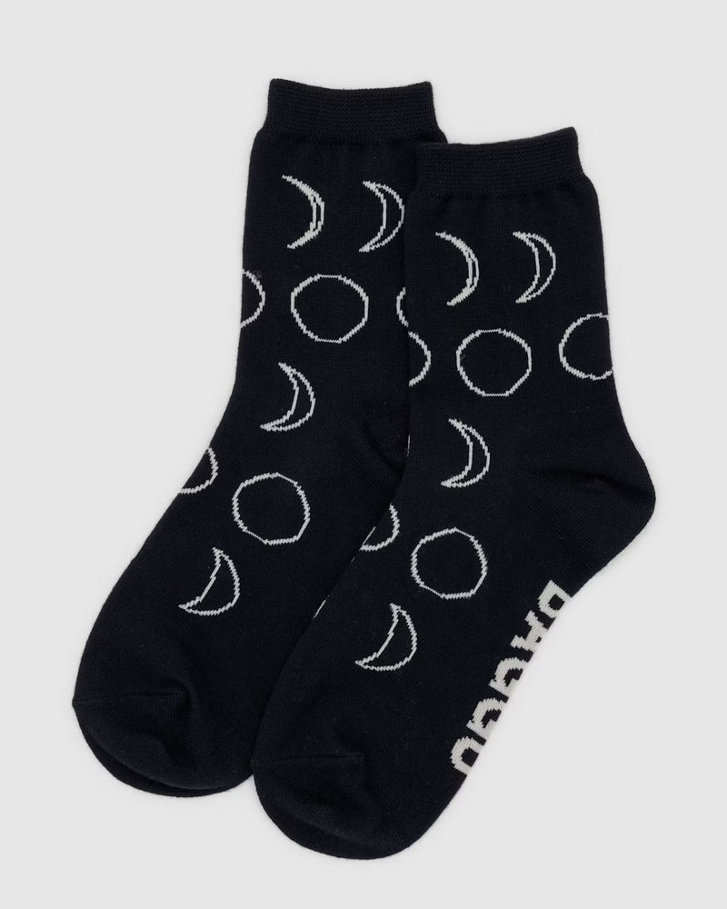 Moon Crew Socks