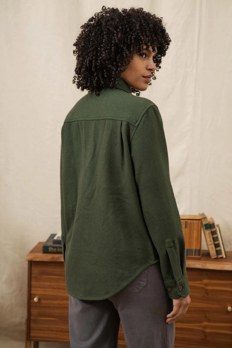 Dawson Overshirt - Dark Sage