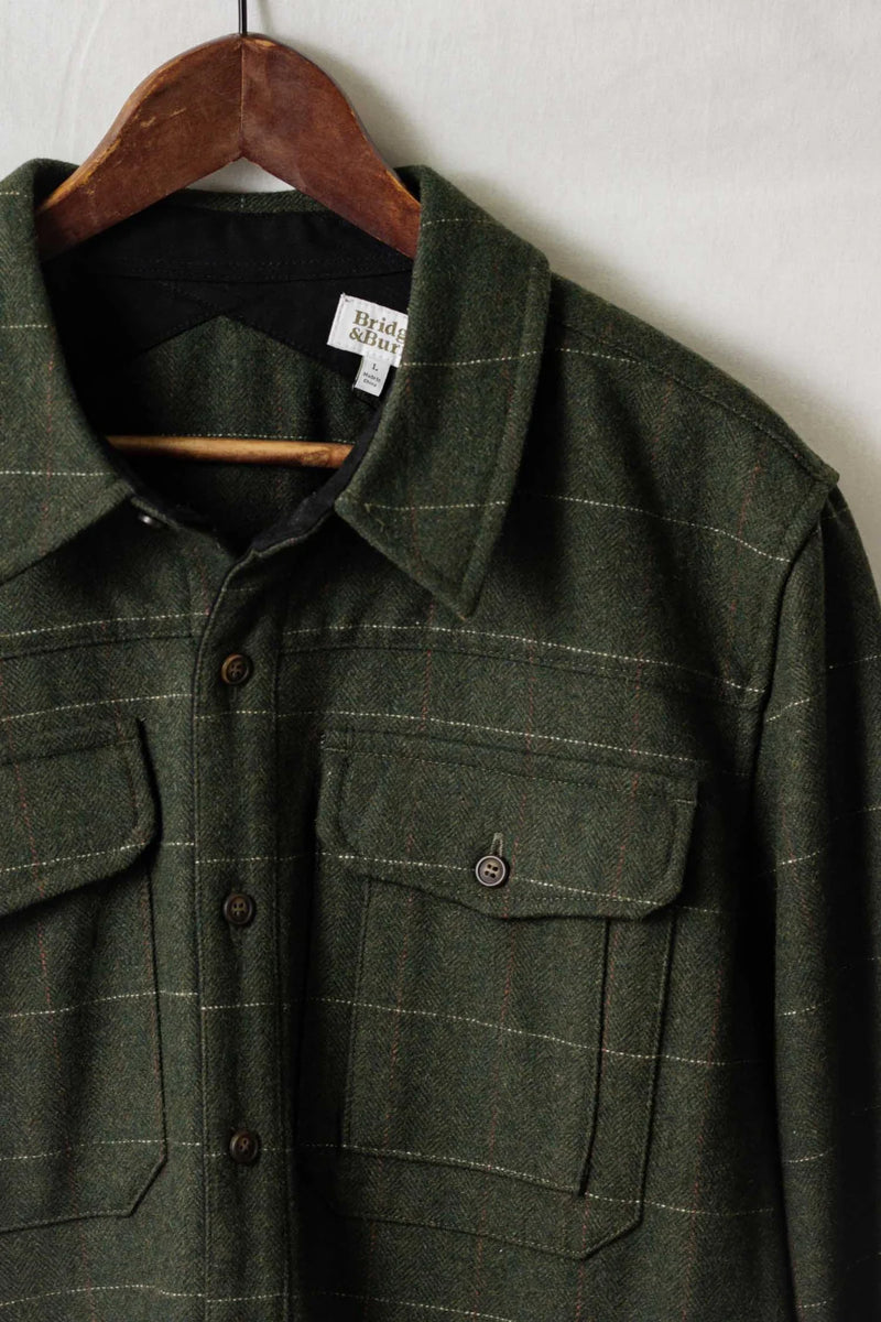 The Fielding Shirt Jacket - Cypress Windowpane