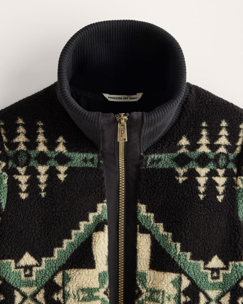 Pendleton Foxglove Range Fleece Bomber Jacket