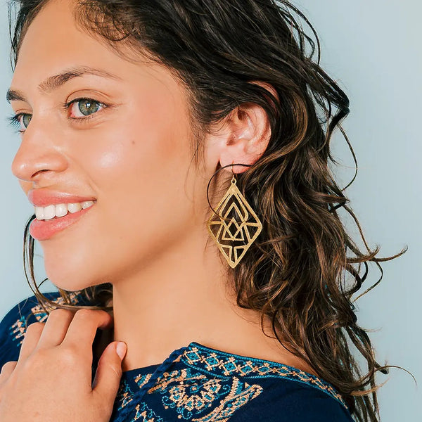 Converge Geometric Earrings