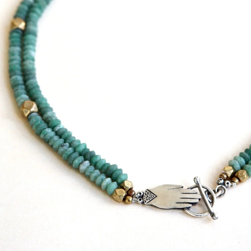 Holding Hands Necklace