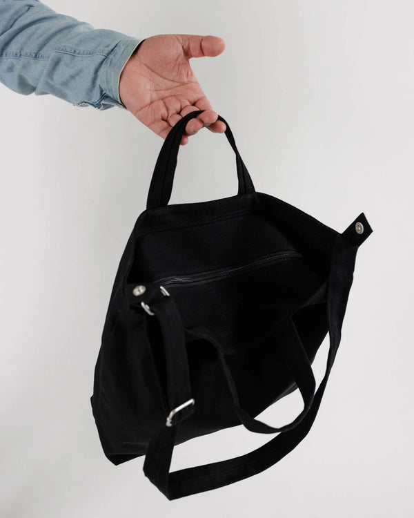 Baggu Horizontal Zip Duck Bag in Black