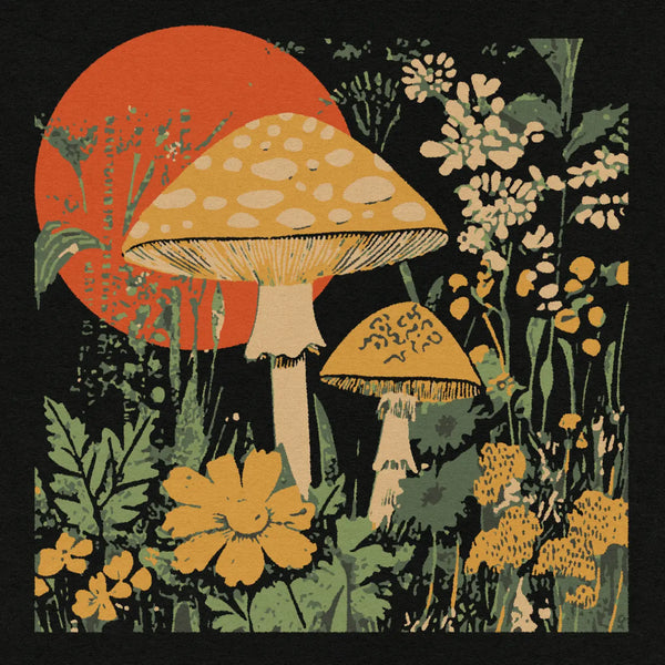 In The Garden Print