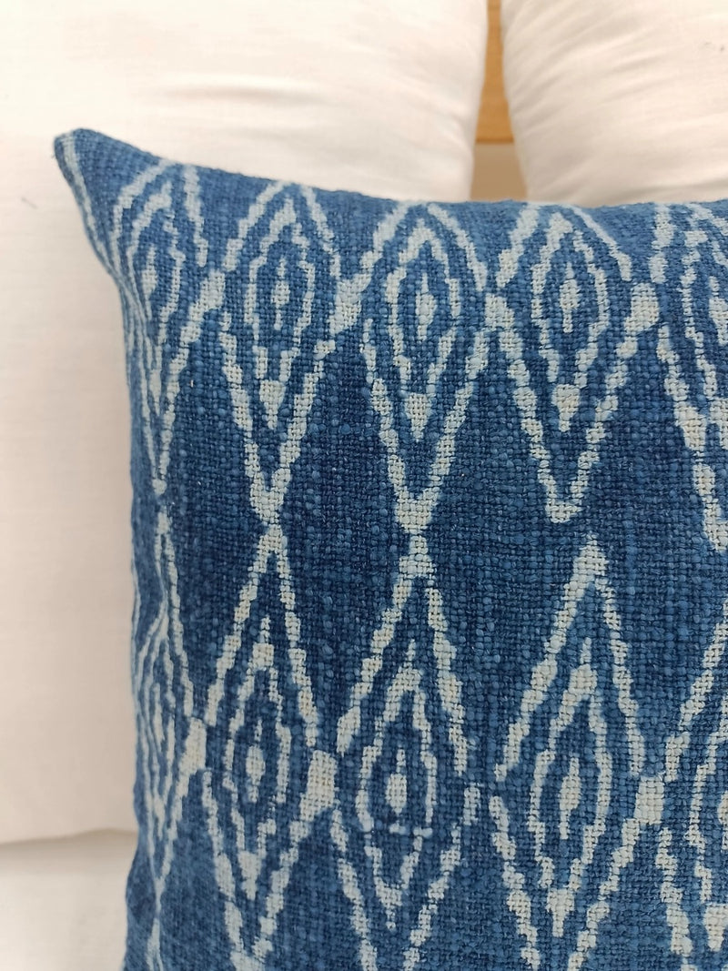 Indigo Print Pillow Cover