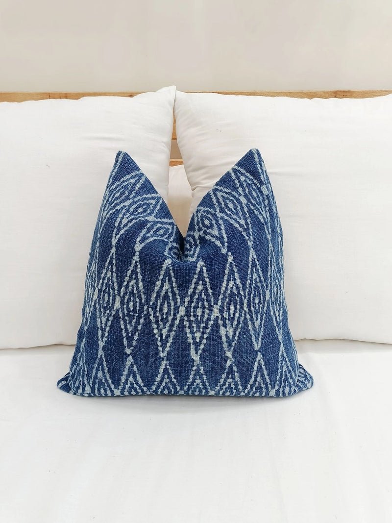 Indigo Print Pillow Cover