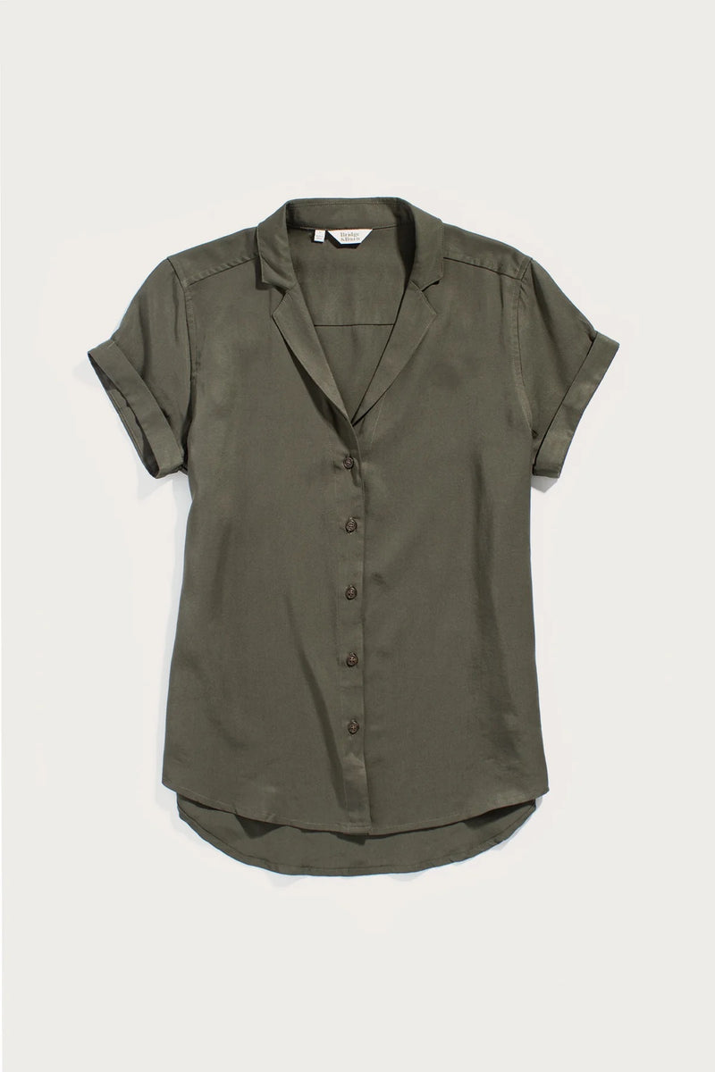 Innes Shirt in Dark Olive