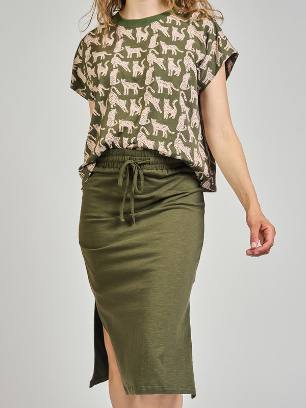 Isla Skirt - Olive