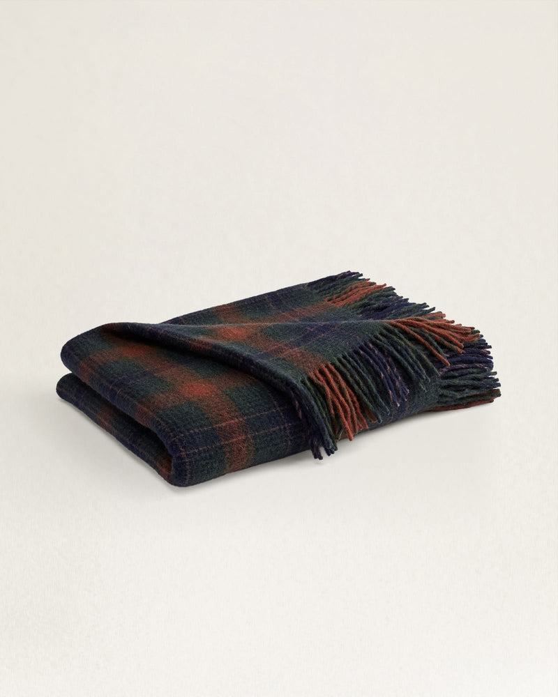 Pendleton Motor Robe Throw w/ Leather Carrier - Jacksonville Plaid