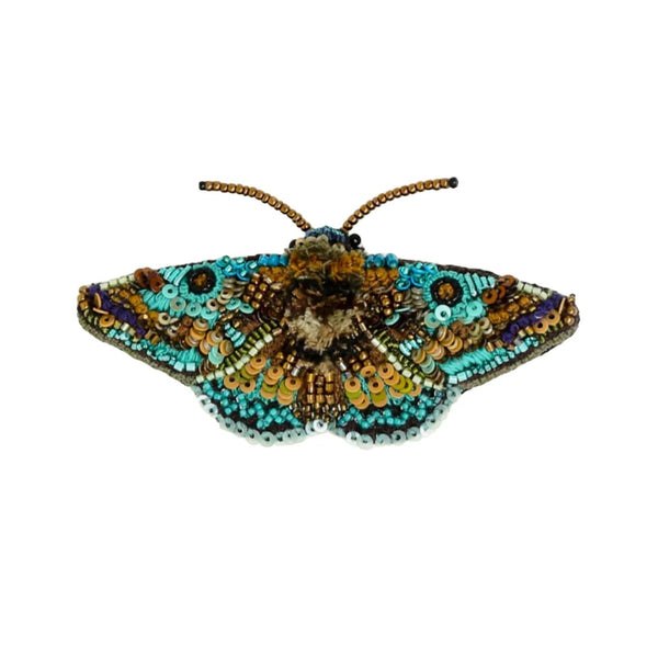 Lanipes Moth Brooch