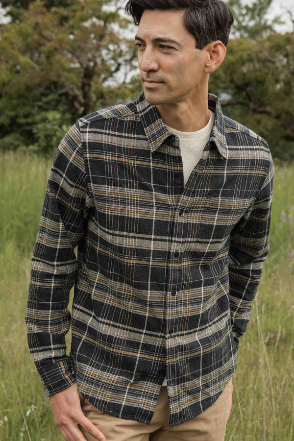 The Larson Shirt - Volcanic Plaid