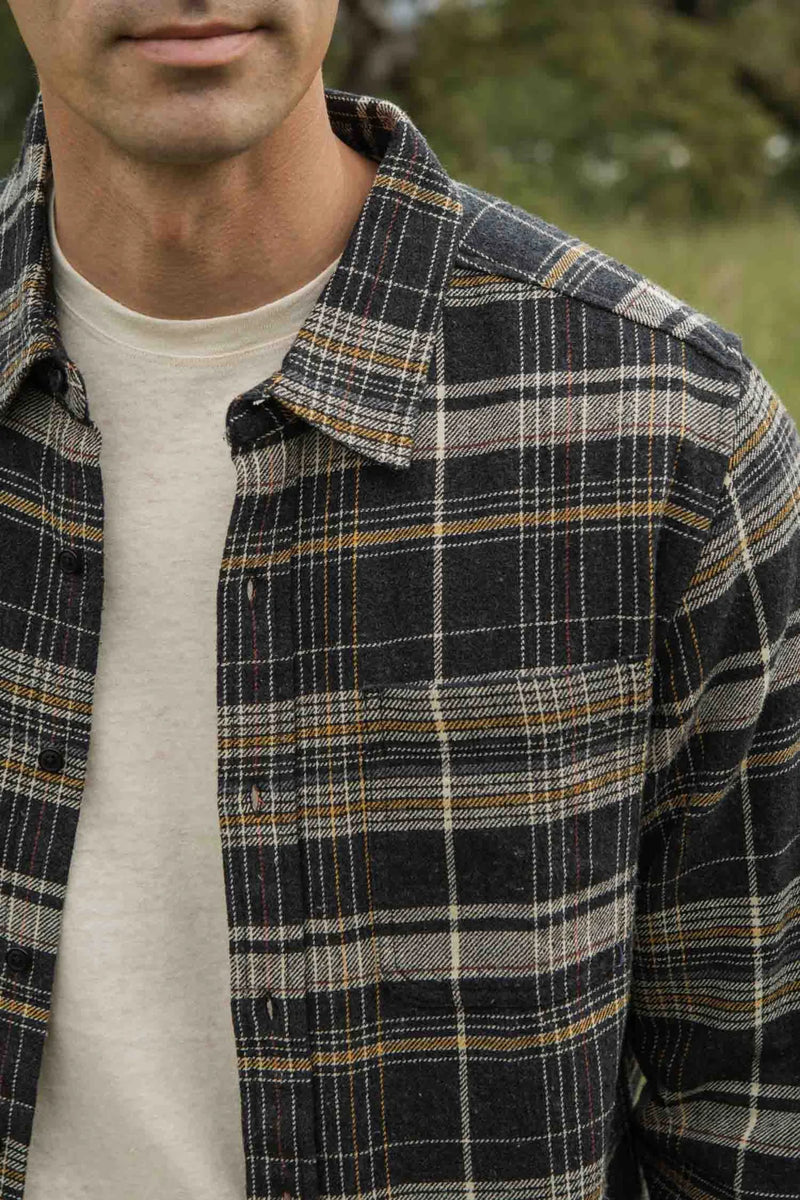 The Larson Shirt - Volcanic Plaid