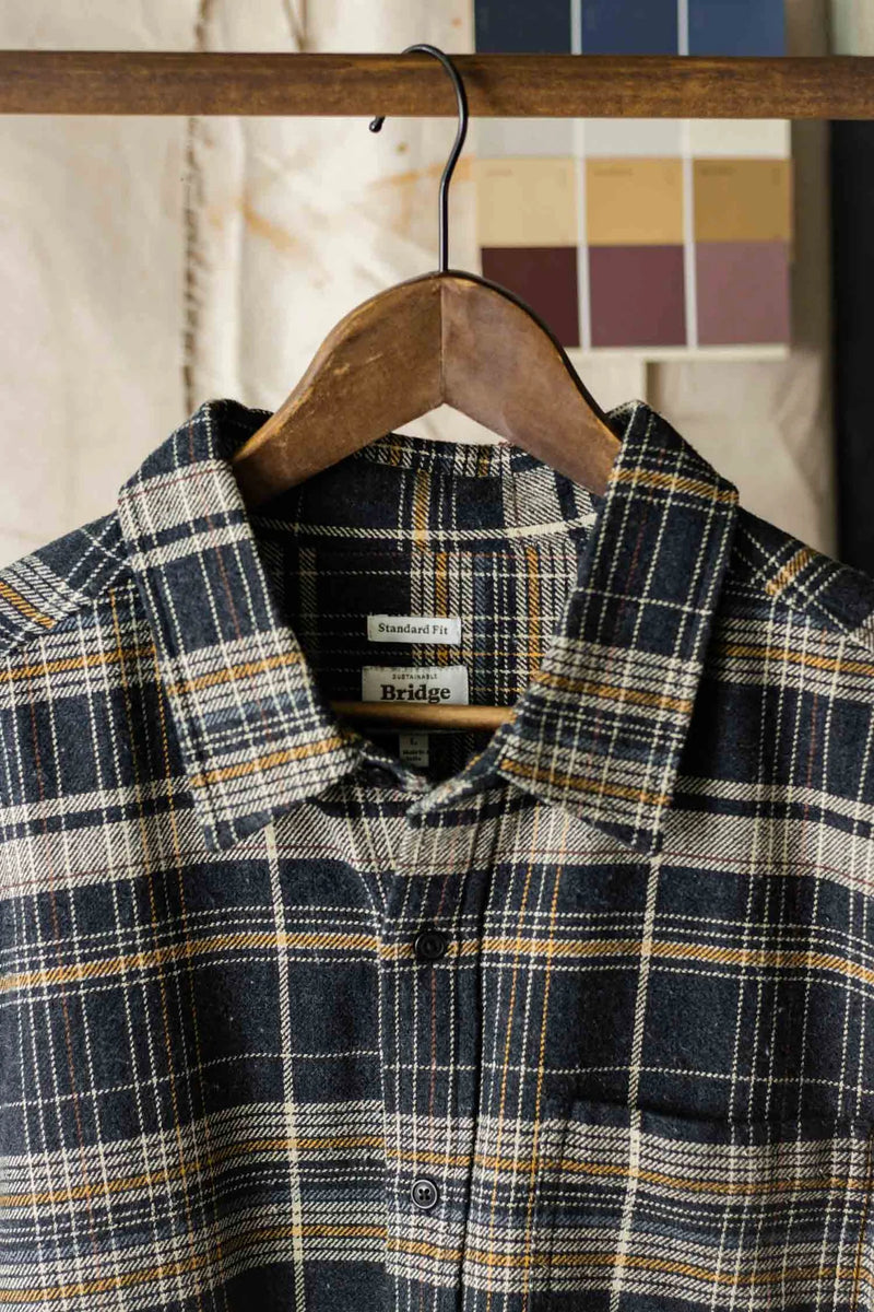 The Larson Shirt - Volcanic Plaid