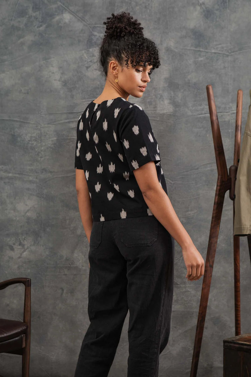 Leona Shirt - Eclipse Ikat