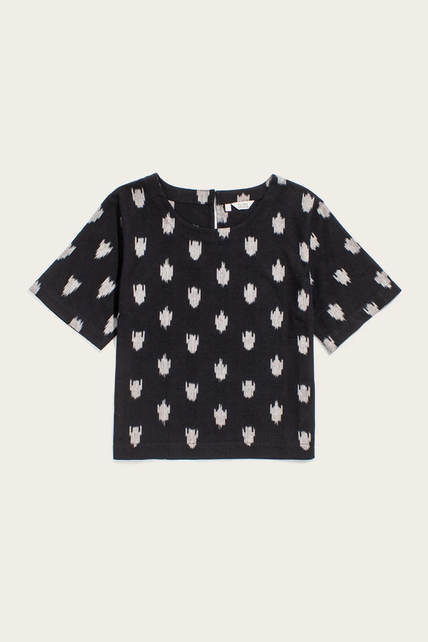 Leona Shirt - Eclipse Ikat