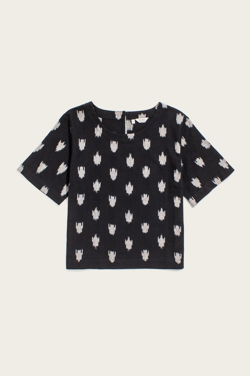 Leona Shirt - Eclipse Ikat