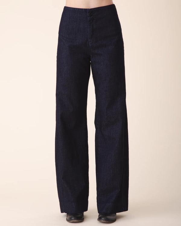 Long Knack Pant in Denim