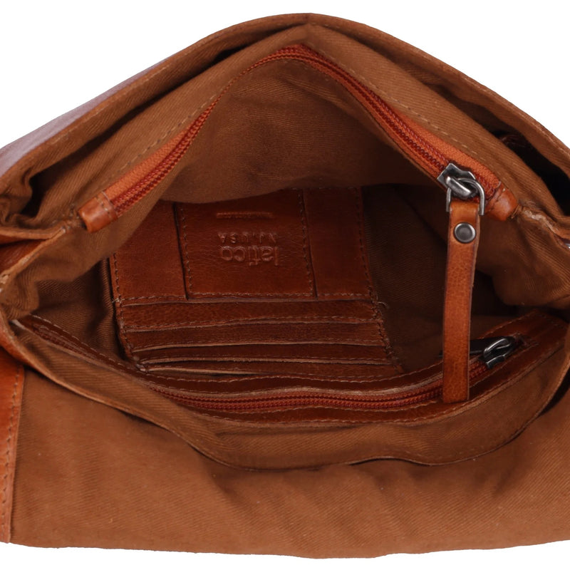 Luca Crossbody in Cognac