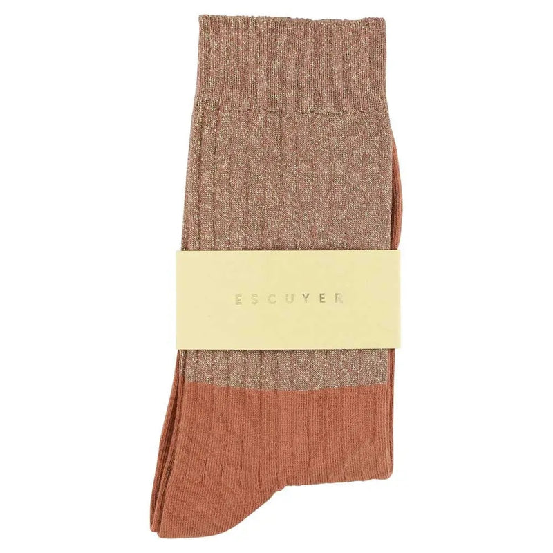 Arabian Spice Lurex Color Block Socks