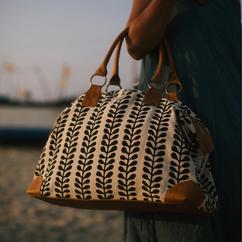 Malti Weekender in Fern Print