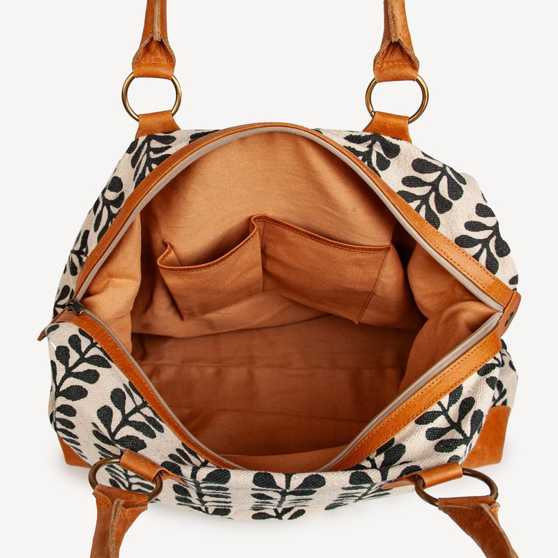 Malti Weekender in Fern Print