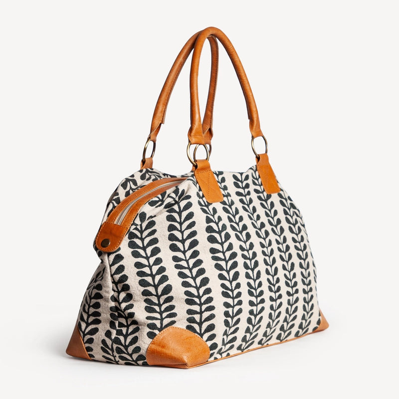 Malti Weekender in Fern Print