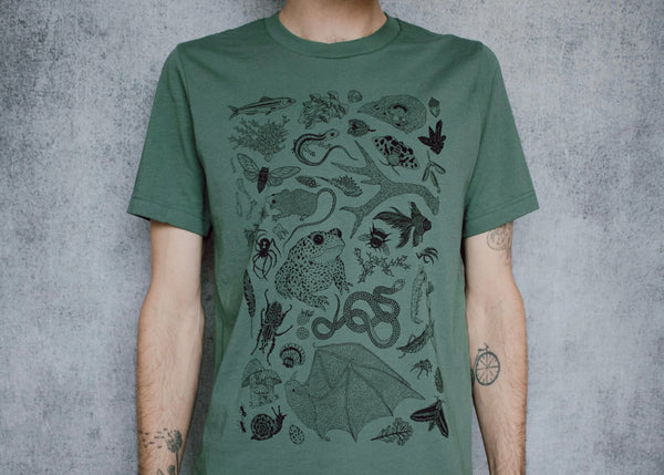 Nature Doodle Unisex Tee