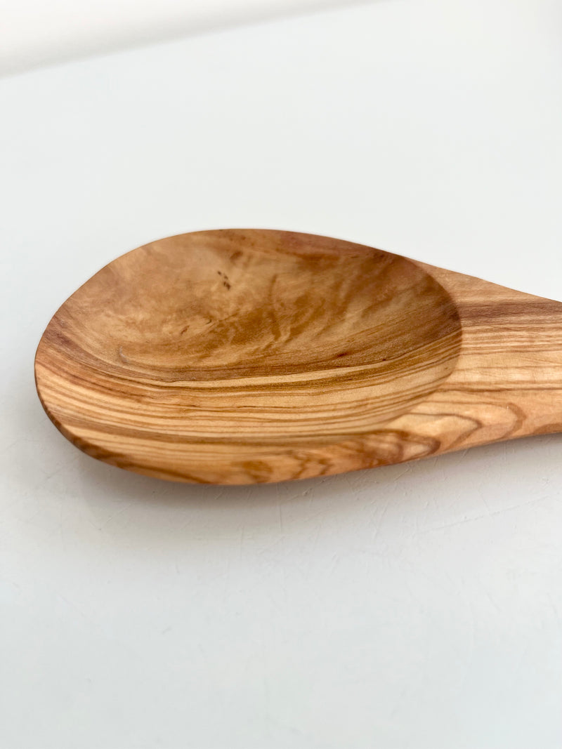 Olive Wood Serving Spoon