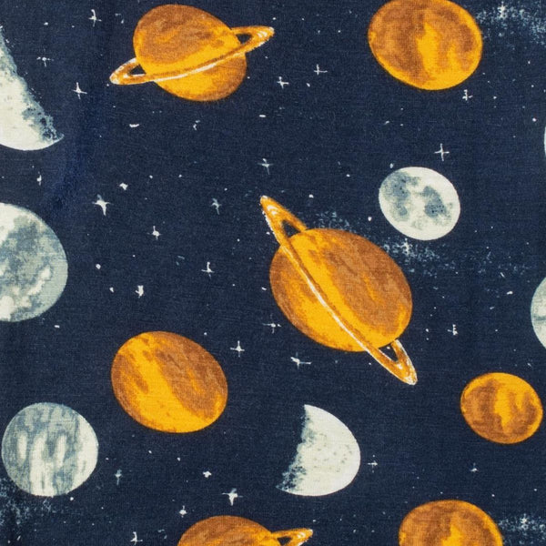 Planets Bamboo Zipper Pajama